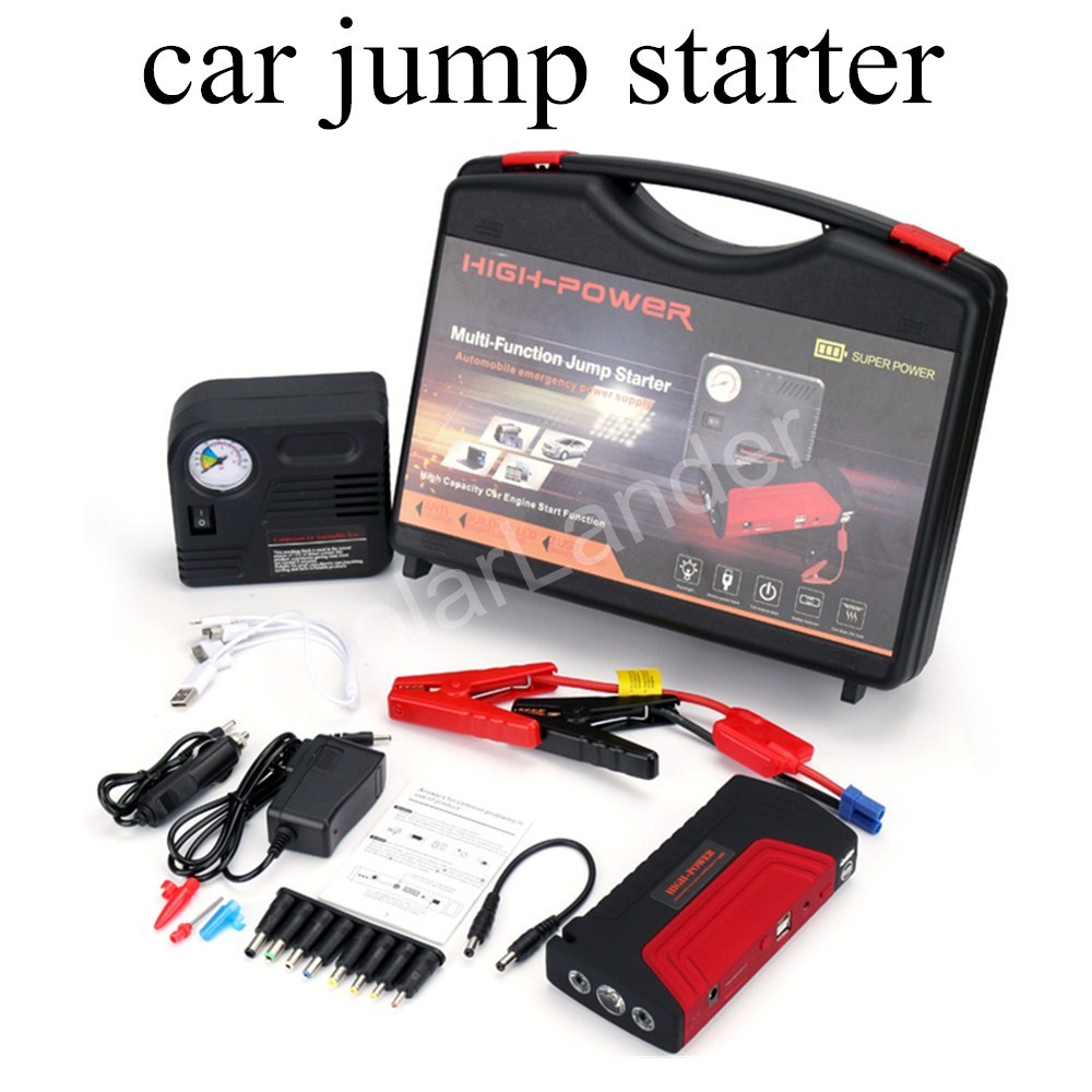   12Vpump ڵ  Ÿ 50800mah   12V ָ  ٱ 2 USB ڵ  /hot sale 12Vpump Car Jump Starter 50800mah Emergency Start 12V Petrol Engine